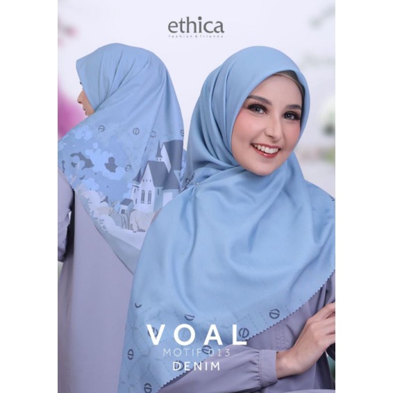 Ethica Hijab Voal Motif 013
