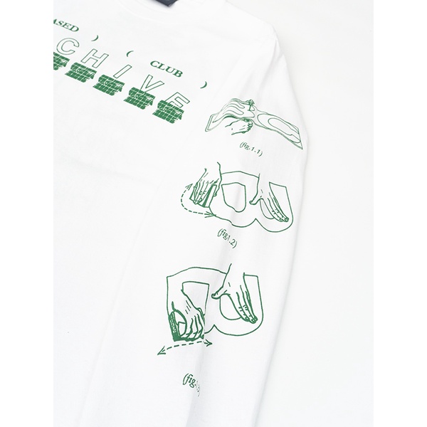 Based Club Grounding White Long Sleeve