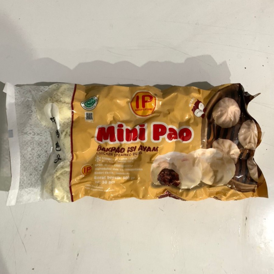 IP Mini Pao Bakpao Isi Ayam (30bj) 500 Gr