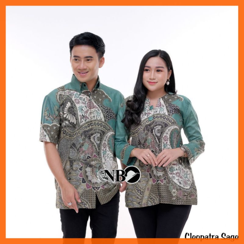 COUPLE ATASAN HEM BLUS TRANDING INTERNATIONAL BATIK COUPLE TERLARIS BATIK KANTOR SERAGAMAN