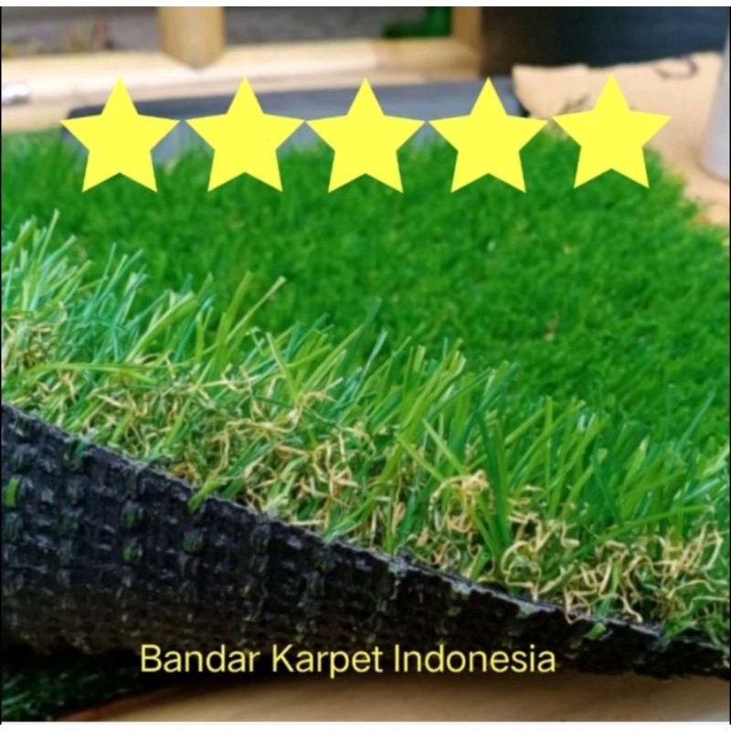 RUMPUT SINTETIS JEPANG 4 CM PREMIUM (harga pabrik) RIMBUN,PADAT,TEBAL,SUPER EMPUK serta ANTI RONTOK