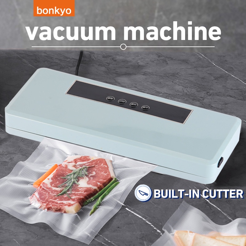 Bonkyo Vacum Sealer Portable Food Grade Vacuum Sealer Home Preservation Packaging Machine Mesin Vacuum