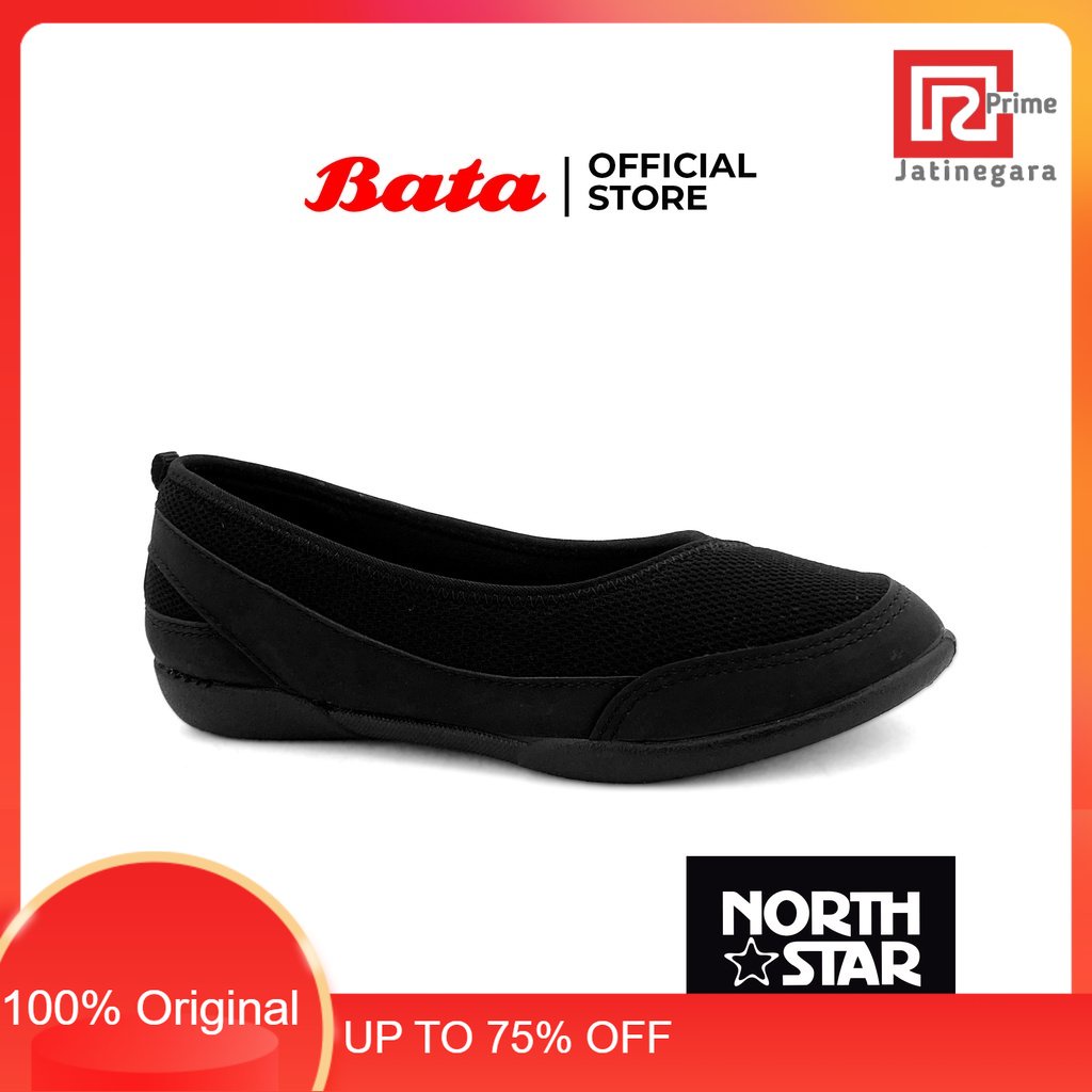 North Star Sepatu Sekolah Anak Perempuan Karolina Black - 5896315RAMAYANA JAKTIM