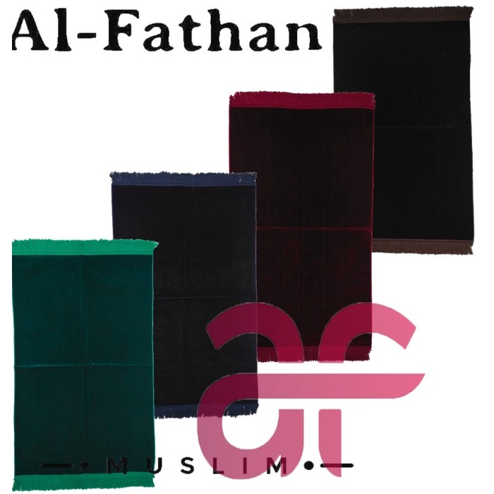 Sajadah Sajadah Polos Warna Full Plain Import Turki Ukuran Besar & Tebal - Tosca(N1W7) GRATIS ONGKIR