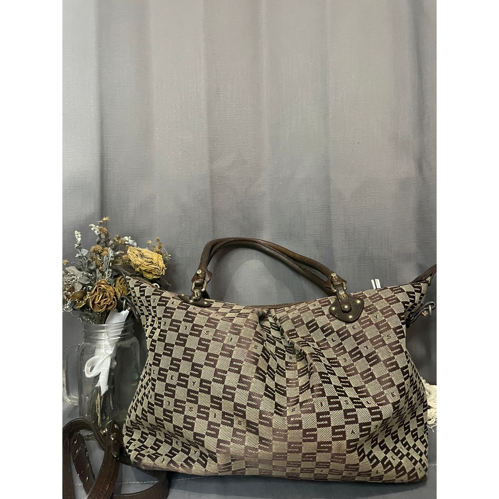 Tas Tote bag Handbag Wanita Kulit Sisley Korea