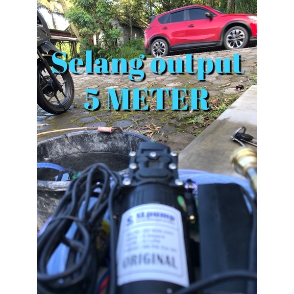 PAKET SET mesin cuci AC motor mobil steam power sprayer alat portable