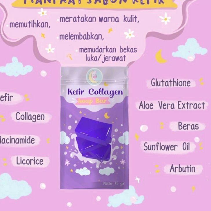 Promo Sabun Kefir Collagen Pemutih badan original / Sabun Collagen / kefir collagen sabun pemutih ba