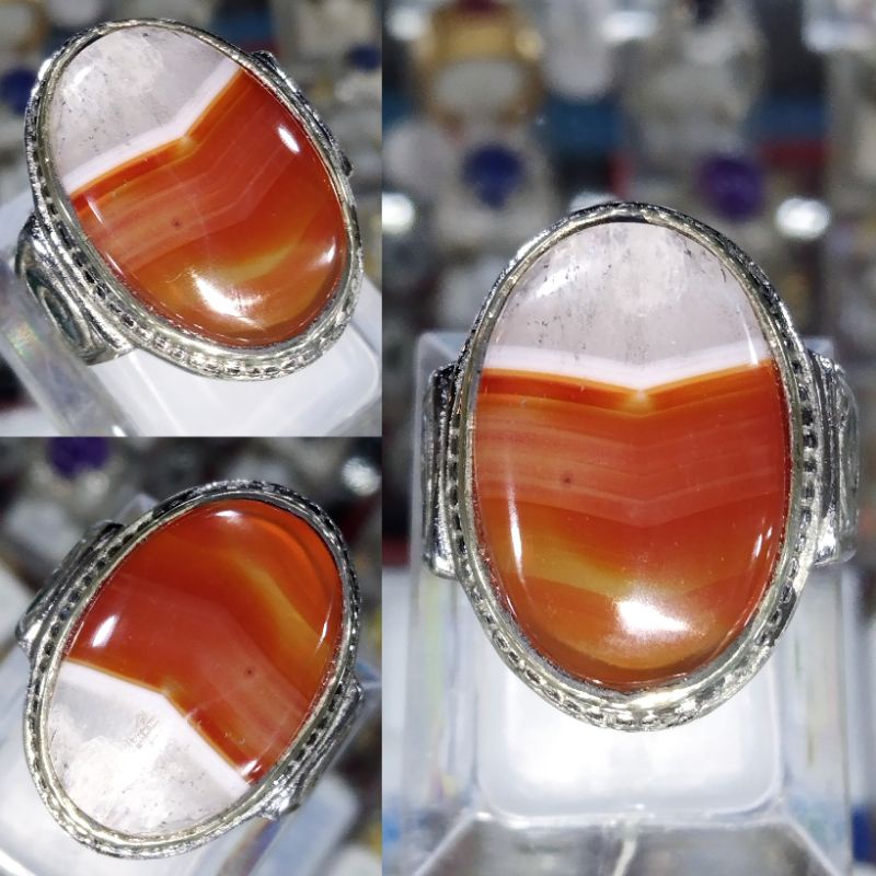 CINCIN BATU AKIK YAMAN JUNDER /JUNJUNG DRAJAT ASLI 100% NATURAL