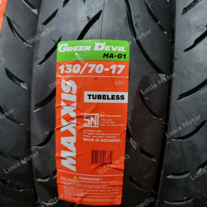 Ban Maxxis Green Devil 130/70-17 - Ban Tubeless Maxxis Green Devil