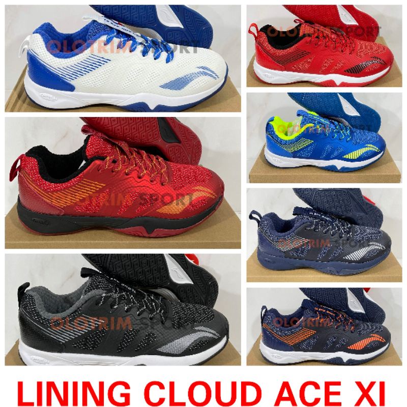 Sepatu Badminton Lining Cloud Ace X1 XI Original
