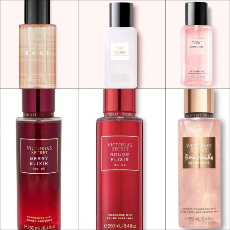 Jual (Free LM) Victoria Secret elixir / vs body mist / Victoria Secret