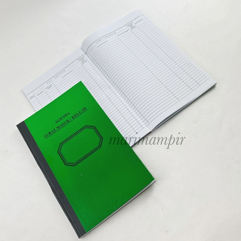

AGENDA KELUAR MASUK FOLIO ISI 100 LEMBAR