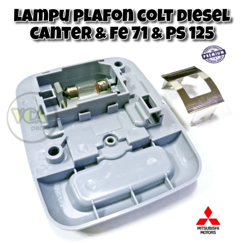 LAMPU PLAFON COLT DIESEL CANTER, FE 71, PS 125 WARNA ABU - ABU.