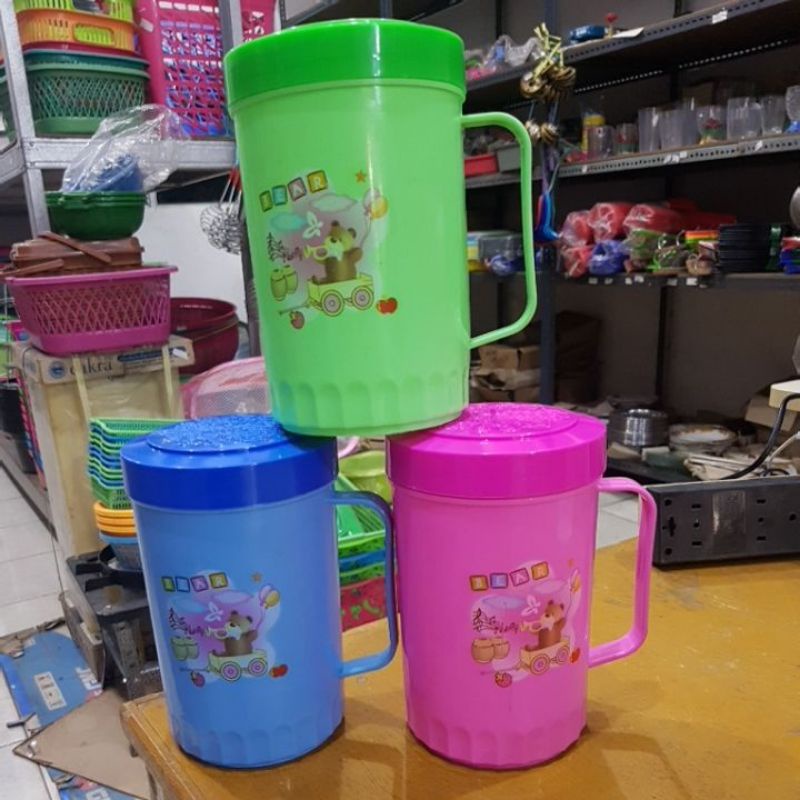 Gelas Mug Plastik Besar