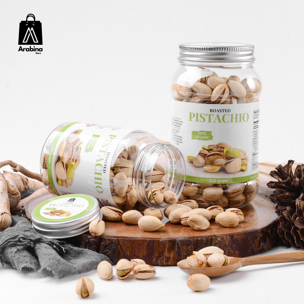 Kacang Pistachio Panggang Premium Gurih Renyah