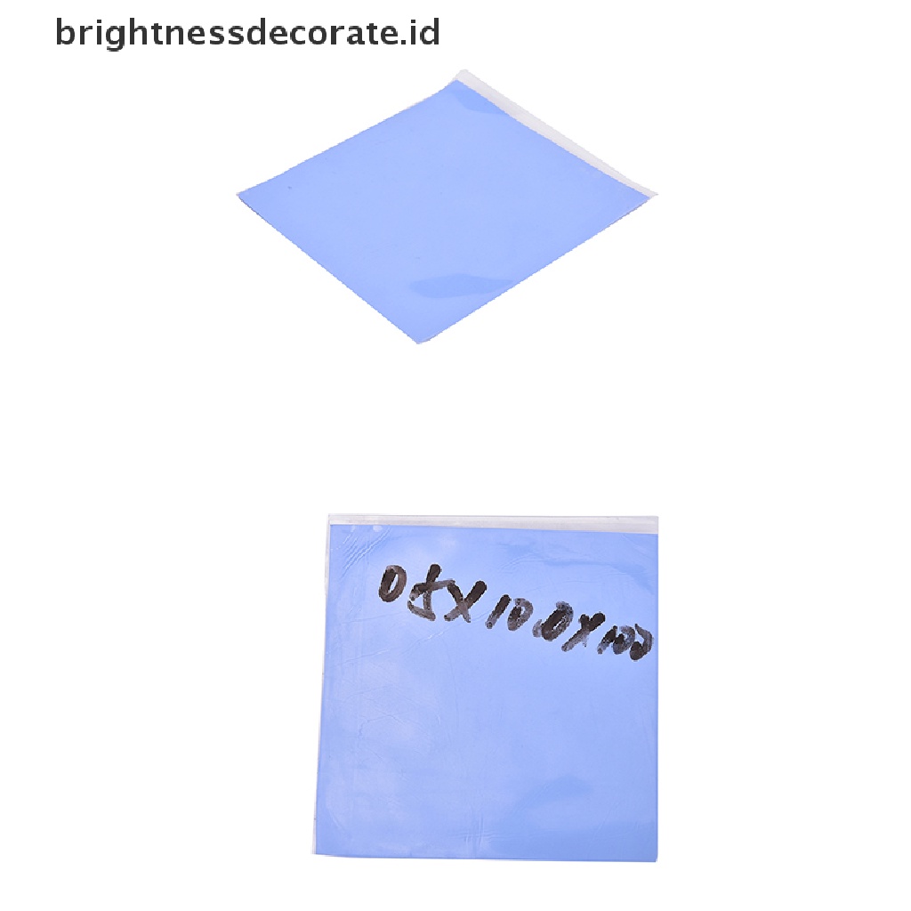 [Birth] Heatsink CPU GPU Biru Pendingin Thermal Conductive Silicone Pad100mmx100mmx0.5mm [ID]