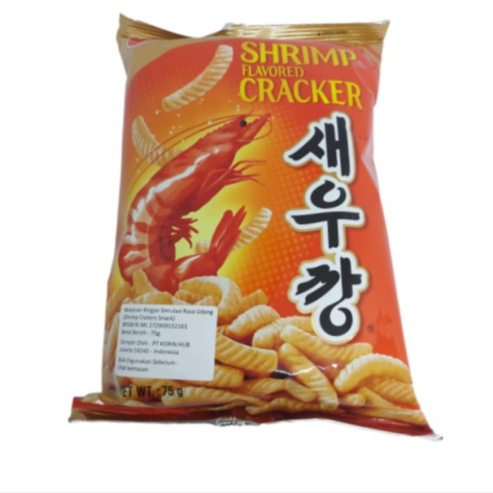 

Nongshim Shrimp Crackers / Snack Rasa Udang 75 Gr
