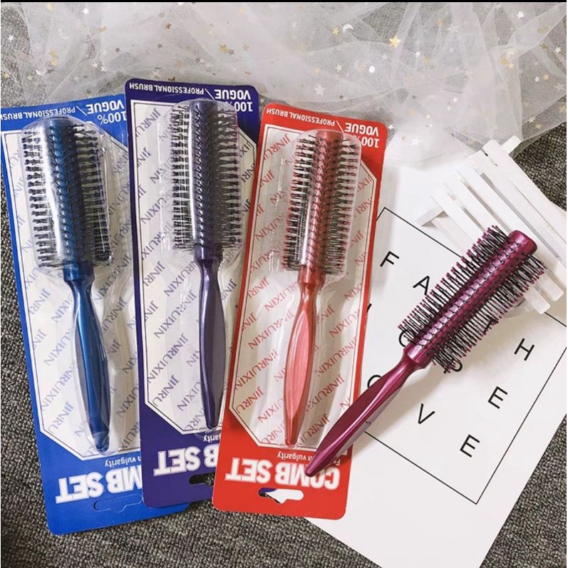 Sisir Roll Rambut Impor Sisir Gulung Rambut Blow Anti Kusut Sisir Rambut Blow Hair Styling Roll Hair Style Comb