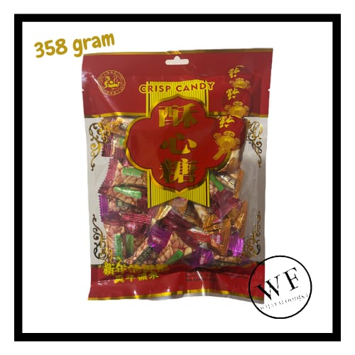 

CLJ crisp candy lentera 358g / Enting-Enting permen kacang imlek 358g