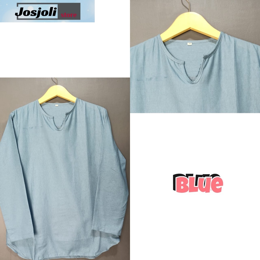 JOSJOLI_STORE/Kemeja Uniqlo/Kemeja Korea Style Linen Lengan Panjang Terbaru/Fashion Pria M L XL XXL