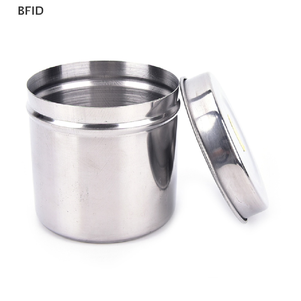 [BFID] Tato Stainless Steel Cotton Disinfection Container Canister Alat [ID]