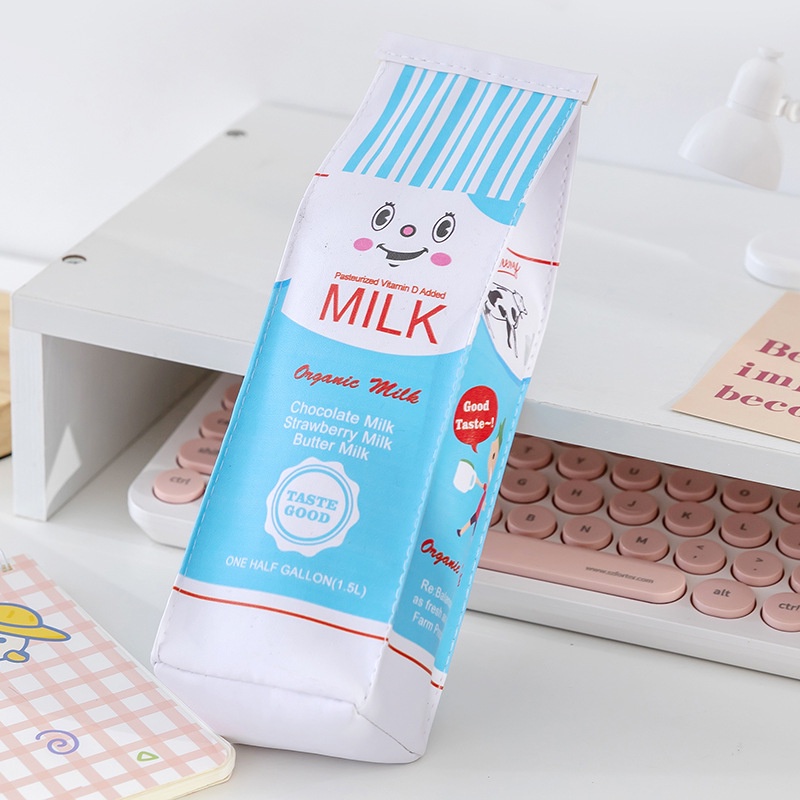 [MTOYS] TEMPAT PENSIL LUCU MILK KOTAK SUSU / PENCIL CASE - JT0035