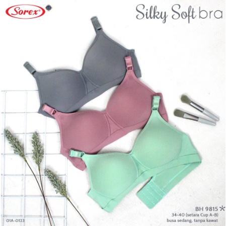 BRA SOREX BUSA TANPA KAWAT KAIT 3 CUP BESAR SETARA B-C BRA 9815