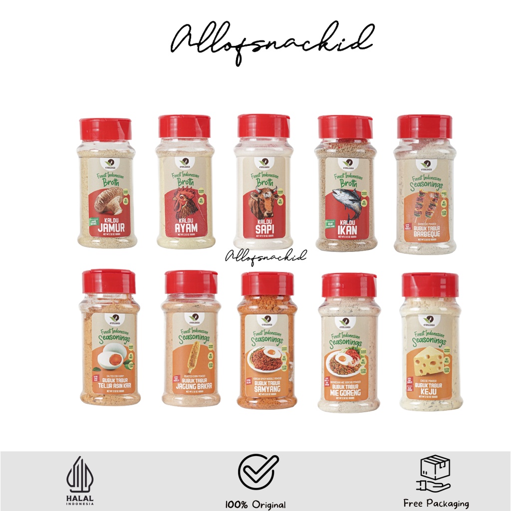 

Emaku - Bumbu Tabur - Seasoning Tabur - 60gr - NON MSG