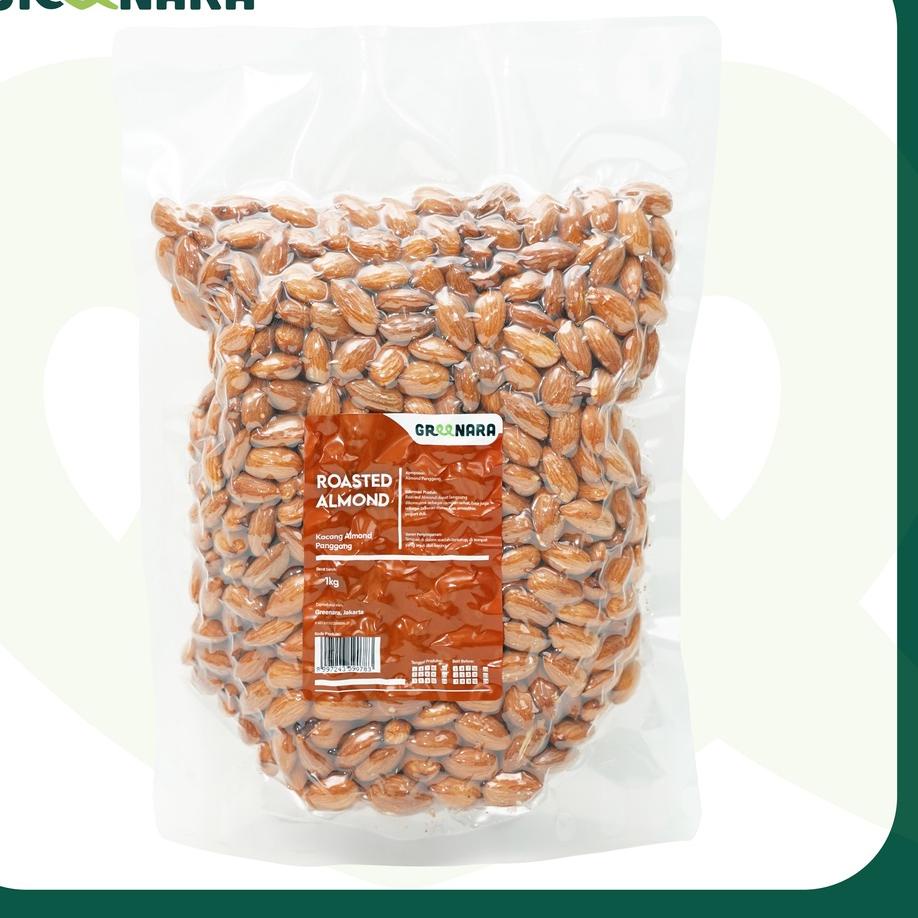 

FIA563 Roasted Almond Whole 1kg / Kacang Almond Panggang 1Kg +