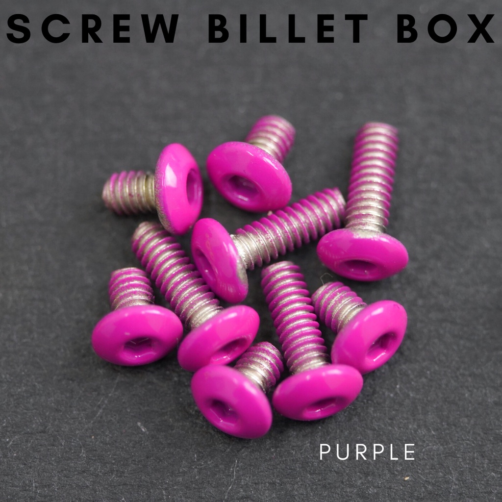 SCREW BAUT BILLET BOX BY SXK