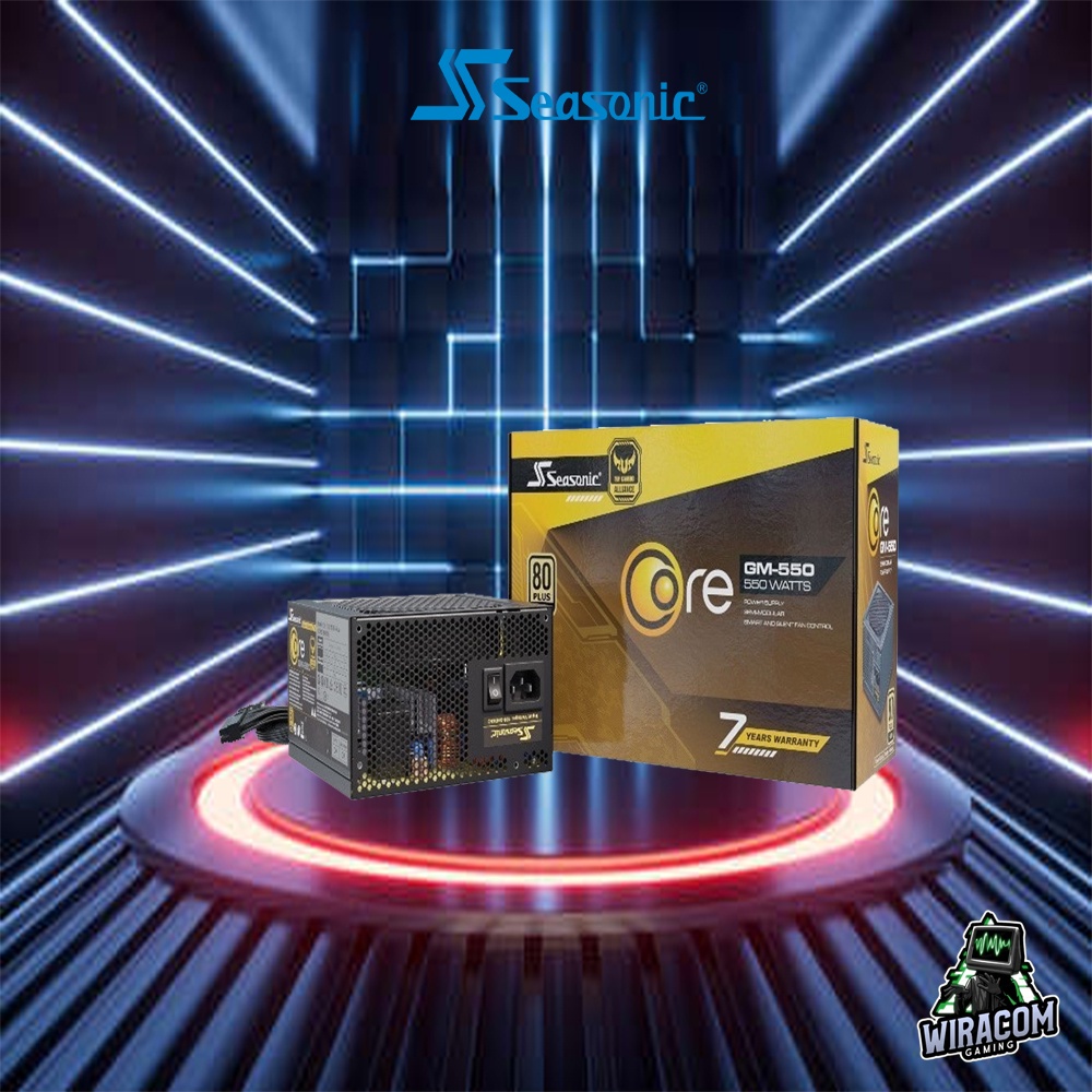 SEASONIC CORE GM-550 550W 80+ Gold Semi Modular - PSU