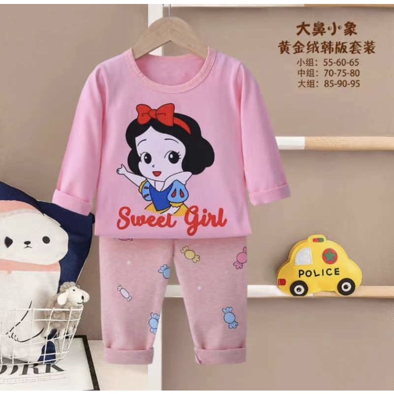 Piyama Import anak Stelan Baju tidur anak import premium