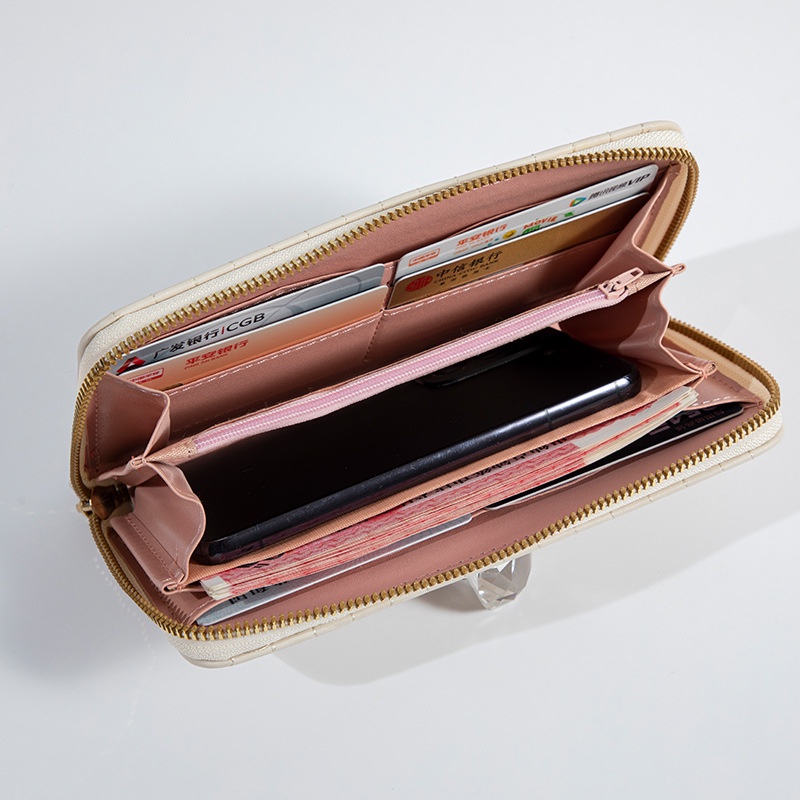 DOMPET PANJANG WANITA IMPORT RESLETING KARTU KOIN PREMIUM KOREA MOTIF BUNGA REMAJA KULIT PUTIH CHARINA WA635C3 KEKINIAN FASHION BRANDED BATAM CEWEK MURAH LUCU