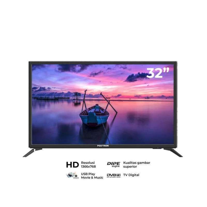 TV Polytron PLD24V1853 HD Digital TV 24&quot; ORI GARANSI RESMI