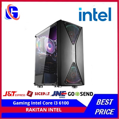 PC Gaming Intel Core  i3 12100F  ( GTX 1660 Super 6GB ) Editing Video &amp; Games