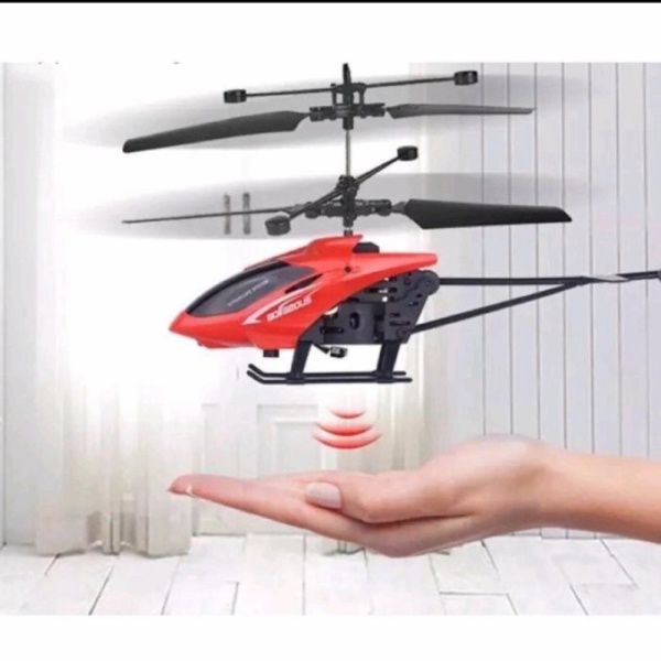 

Unik Mainan RC Helikopter Sensor Tangan - Mainan Pesawat terbang Helicopter - sensor Tangan Murah