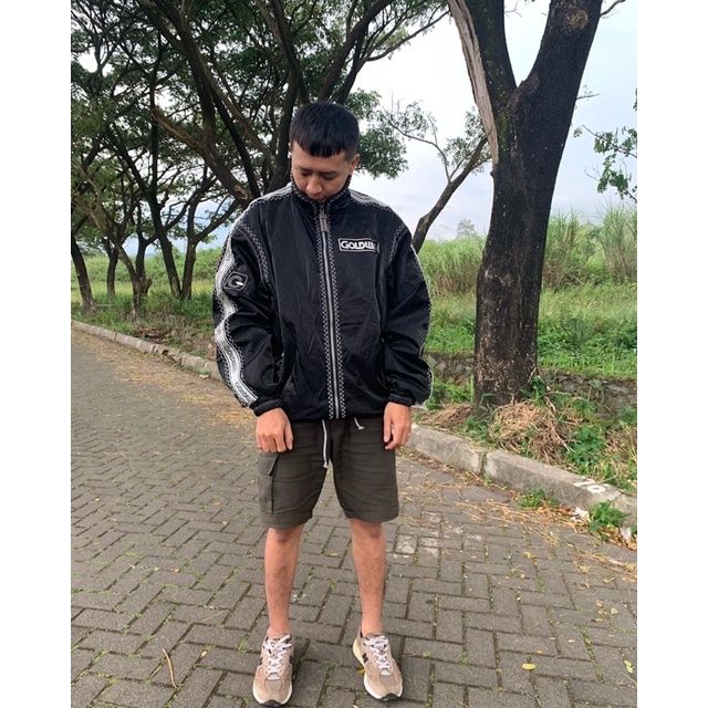 Vintage jaket goldwin x looney tunes with vest