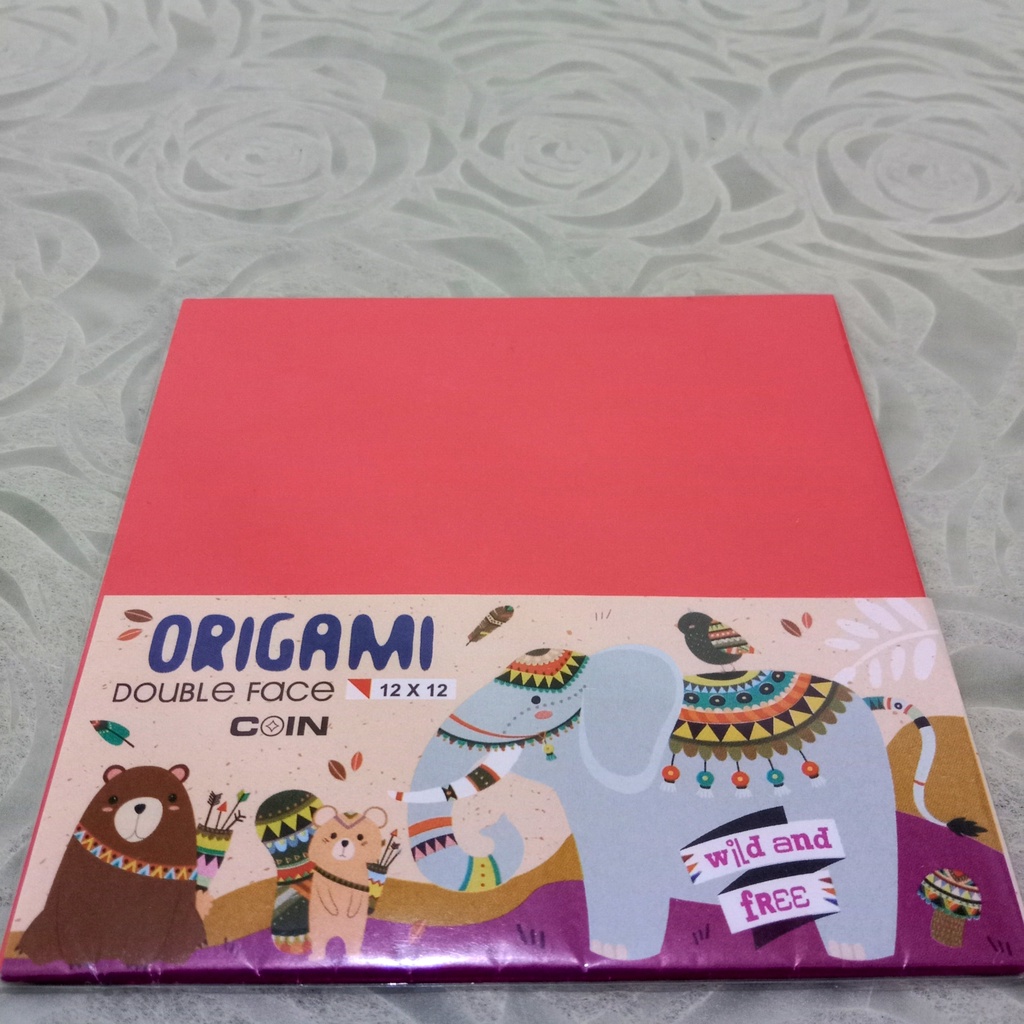 

KERTAS LIPAT / ORIGAMI COIN / KERAS ORIGAMI UKURAN 12 X 12