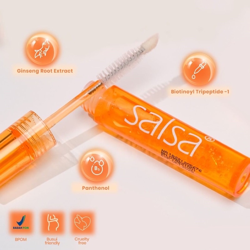 SALSA Eyelash &amp; Eyebrow Serum - Serum Bulu Mata Menebalkan dan Penumbuh Alis