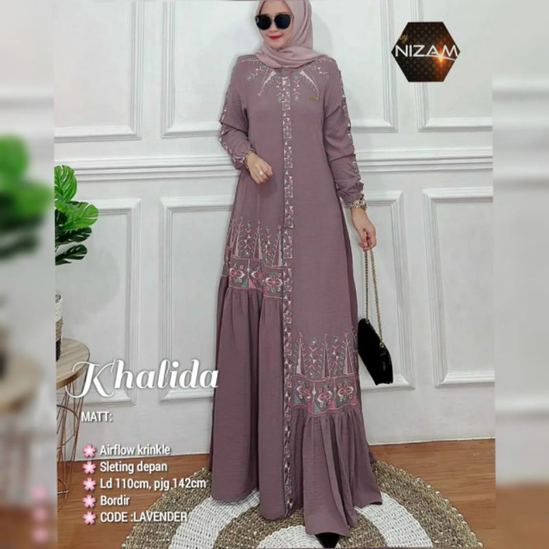 Khalida dress bordir