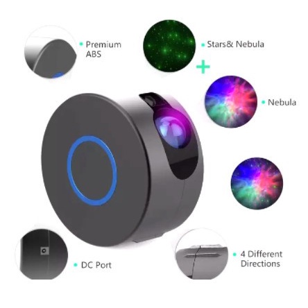 Lampu Aurora Starry Sky Projector  Lampu Kamar Tidur Relaxation Karaoke Bar