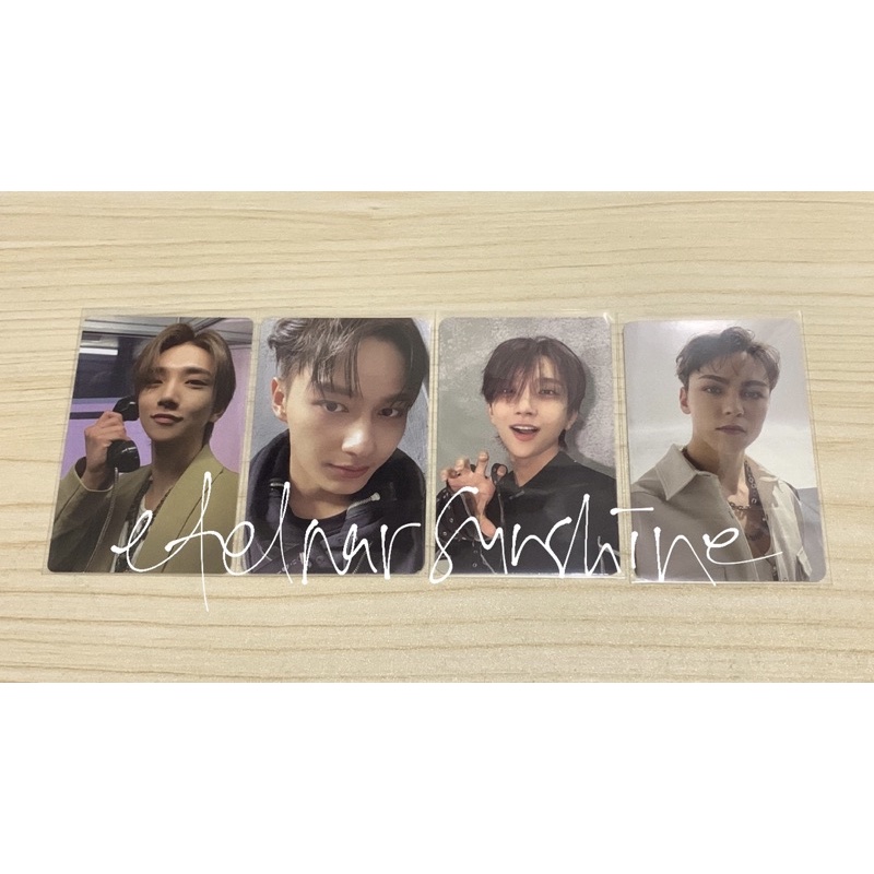 SEVENTEEN PC Photocard Face The Sun FTS Sector 17 Benefit Mingyu Joshua Jun Vernon Hoshi Woozi Jihoo