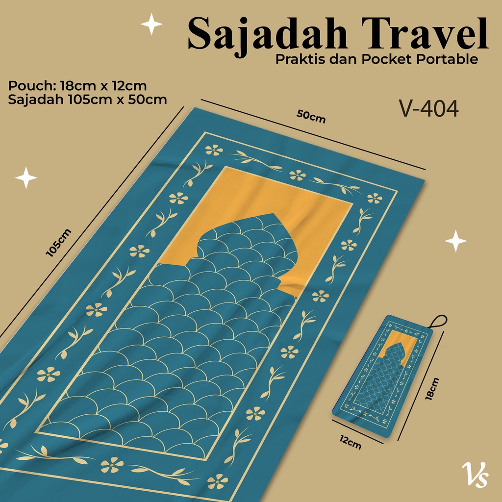 V -  404 || SAJADAH TRAVEL/SAJADAH SOUVENIR TAHLILAN/ SOUVENIR HAJI/ SOUVENIR AQIKAH DAN SOUVENIR PESTA FREE POUCH