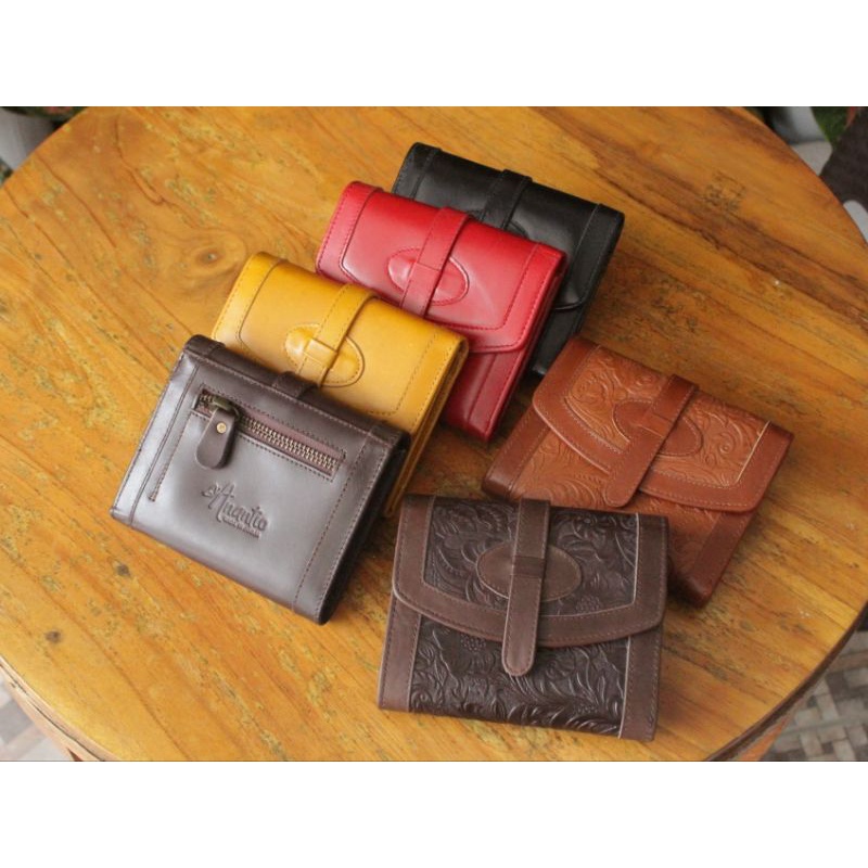 Dompet Wanita pendek caramel by anantio