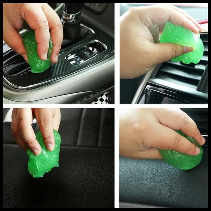 SLIME JELLY CLEANER Pembersih Debu Kotoran Keyboard Handphone Kaca Super Gel Lengket Serbaguna