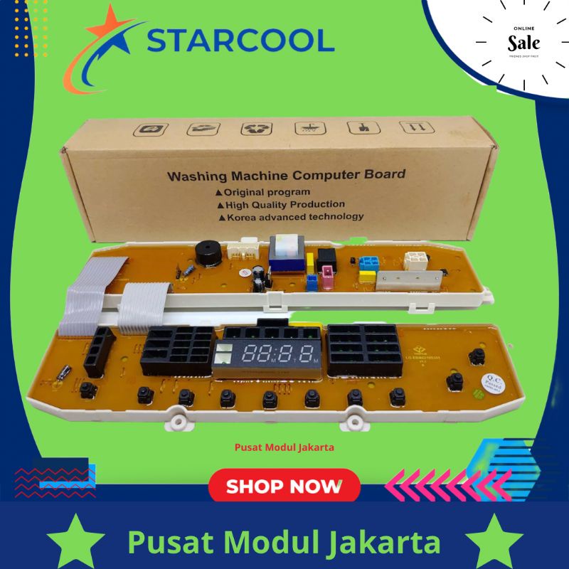 LG 10.0kg TSP10NNW, Modul pcb mesin cuci Top Loading