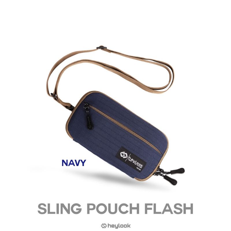 FLASH POUCH NECK HEYLOOK tas leher