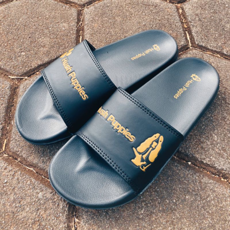 Sandal Hush Puppies Unisex Sandal Pria Wanita Terbaru Sendal Slop Pria Wanita Sandal Slide