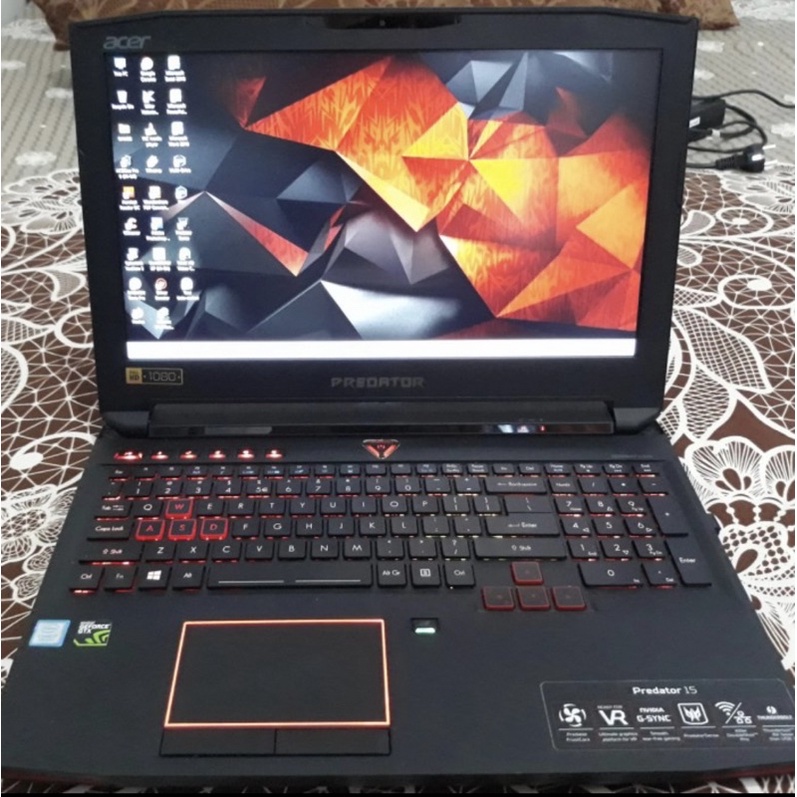Laptop Notebook Netbook Gaming ACER PREDATOR 15 G9-593 I7 GTX 1060 6GB