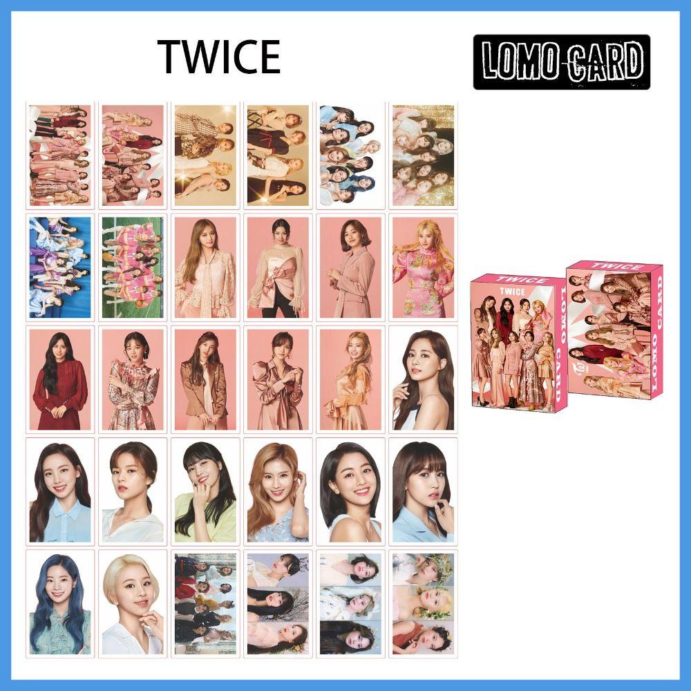 Lanfy TWICE Postcards Fashion Korea Untuk Fans Jeongyeon Nayeon Girls Group Collection Postcards